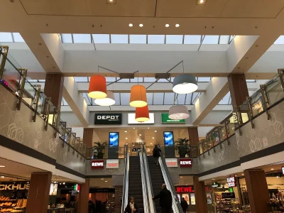 Einkauscenter Beleuchtung in der Herold-Center - Norderstedt